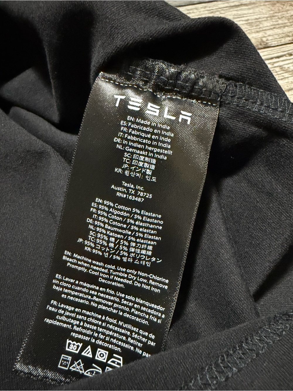Rare Tesla Cybertruck Foundation Series Limited Edition T Shirt Size Xl Black View 6